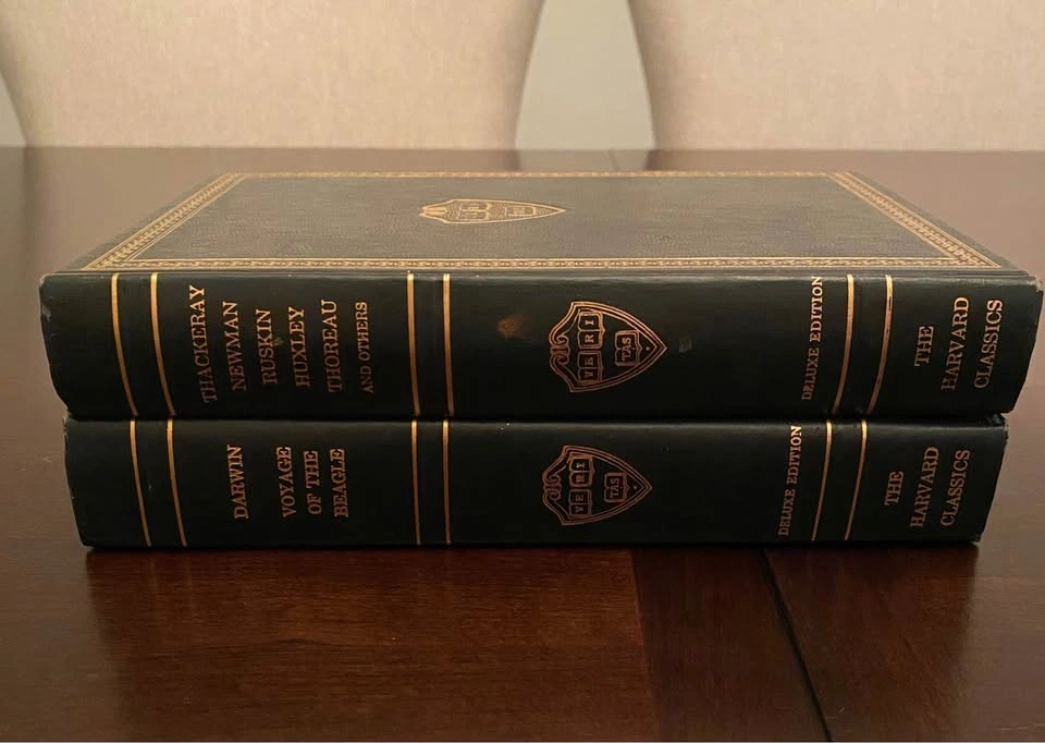 The Harvard Classics Deluxe Edition Books - Darwin & Others - photo 2