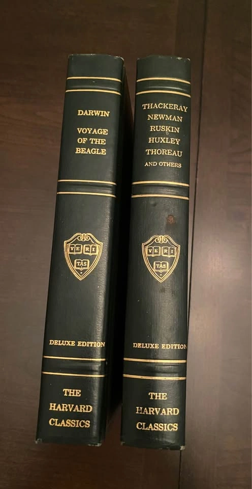 The Harvard Classics Deluxe Edition Books - Darwin & Others - photo 3