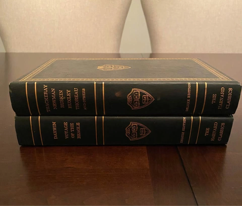 The Harvard Classics Deluxe Edition Books - Darwin & Others - photo 4
