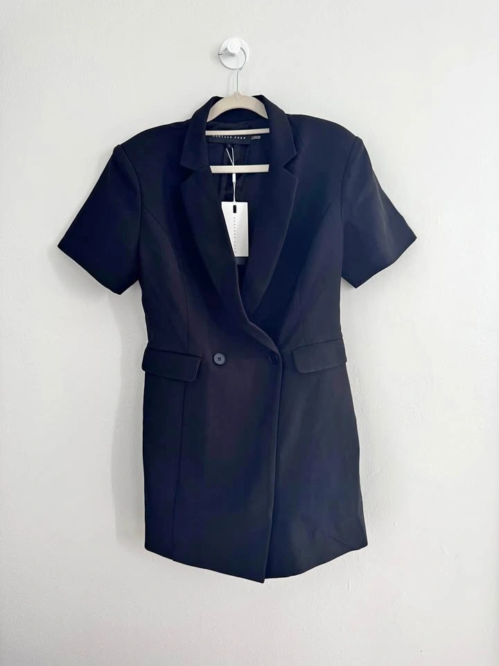 Black Blazer Romper