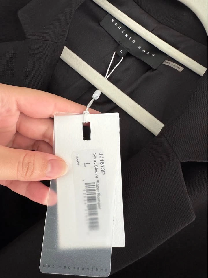 Black Blazer Romper - photo 3