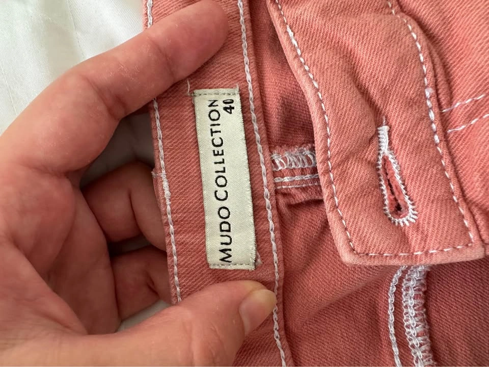 Wide Leg dirty pink jeans - photo 2