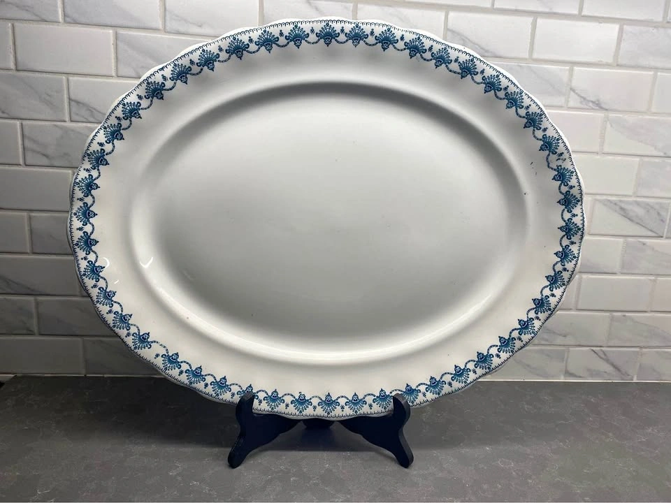 Vintage Matlock by Keeling & Co. Ltd Large Oval Serving Platter