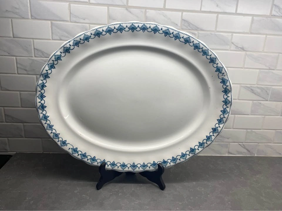 Vintage Matlock by Keeling & Co. Ltd Large Oval Serving Platter - photo 2