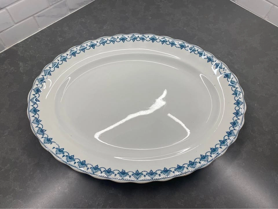 Vintage Matlock by Keeling & Co. Ltd Large Oval Serving Platter - photo 4