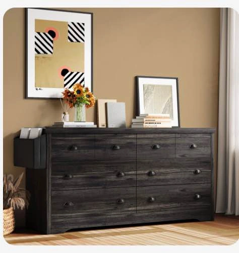 Wayfair Millwood Pines Hartnell 8-Drawer Double Dresser - photo 2