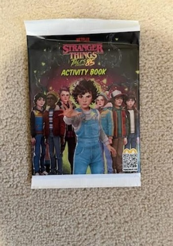 McDonald's Canada 2026 Stranger Things Tales From 85' Activity B