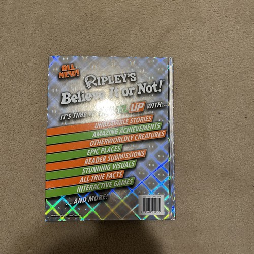 Ripley's Believe It Or Not! Level Up 2024 Hardcover Book - photo 2