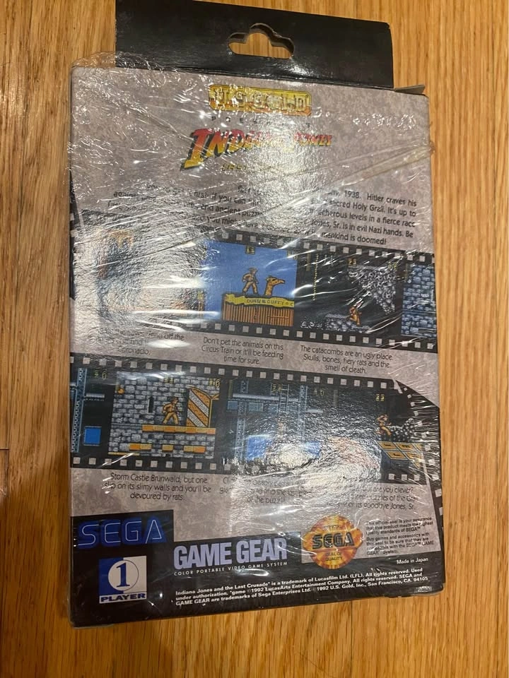 Indiana Jones and the Last Crusade CIB / Game Gear - photo 3