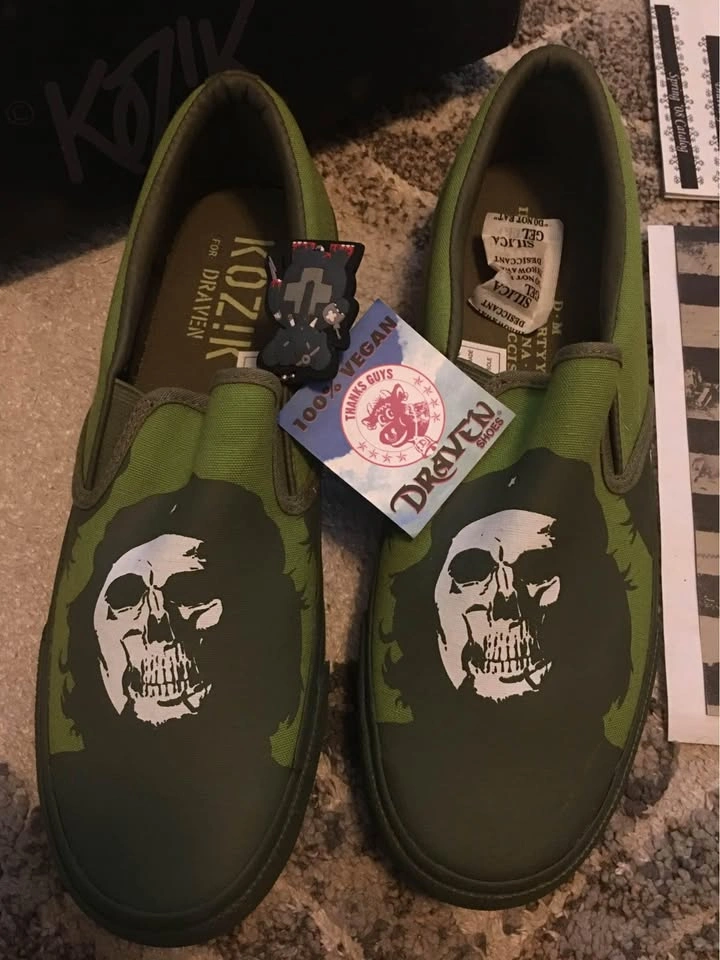 El Commadente GRN Shoes Sz 10 Draven x Koz!k 2008 / NEW