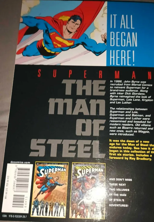 DC Comics Superman The Man of Steel Vol 1-3 image indicator(5)