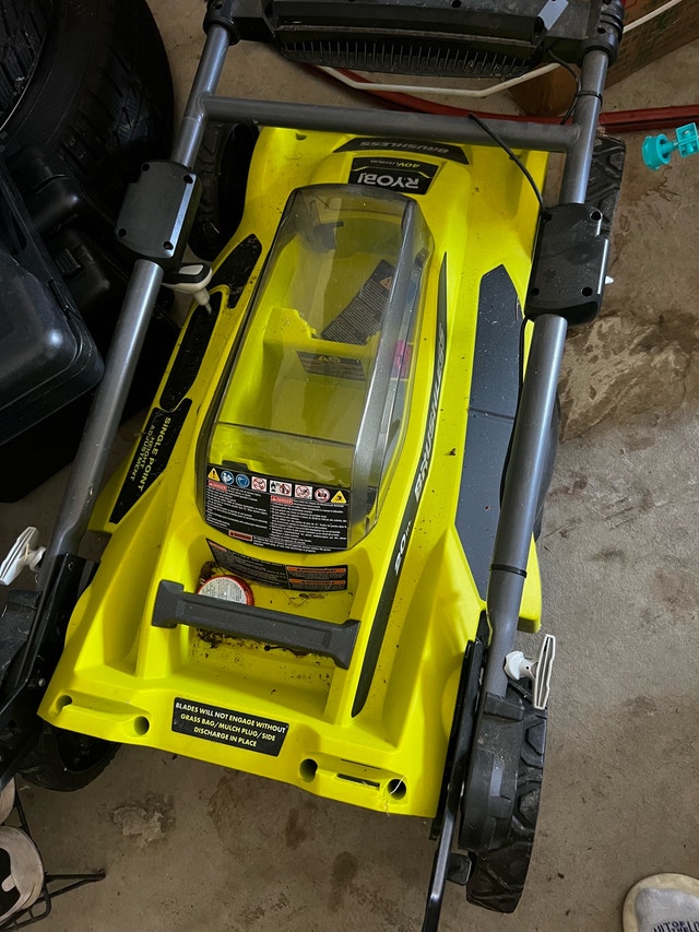 Ryobi 40V Brushless Lawn Mower