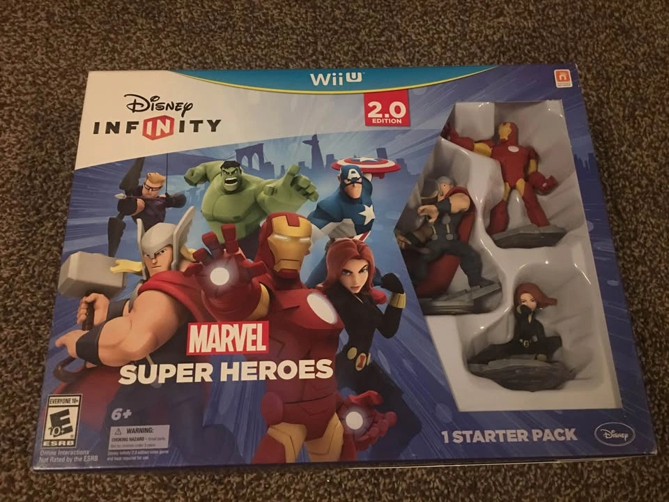 Wii-U Disney Infinity 2.0 Start Pk *NEW*