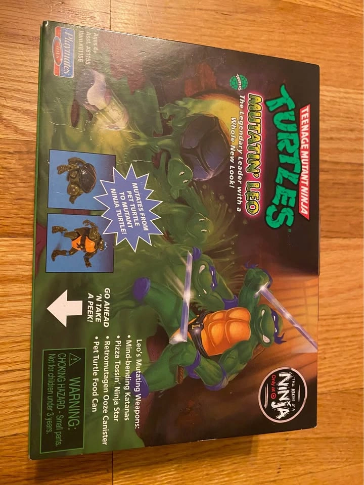 TMNT Mutantin' Leo Figure / NEW