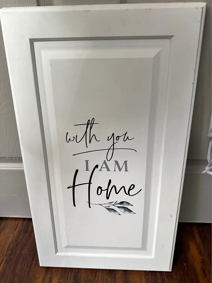 With You I Am Home Wall Art