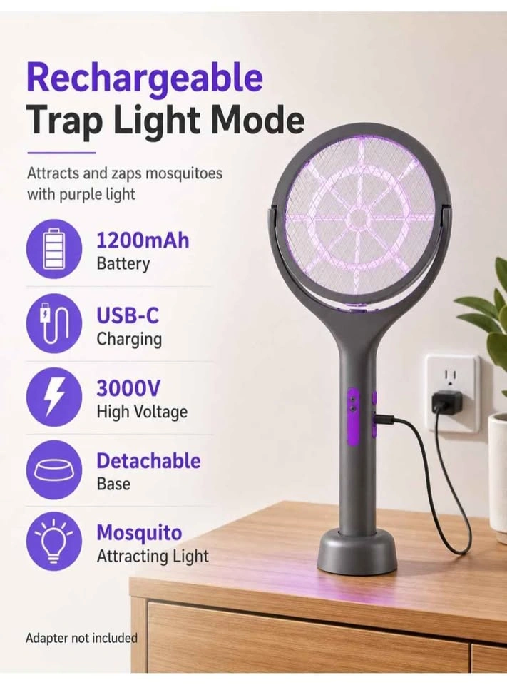 Electric Fly Swatter/ bug zapper - photo 3
