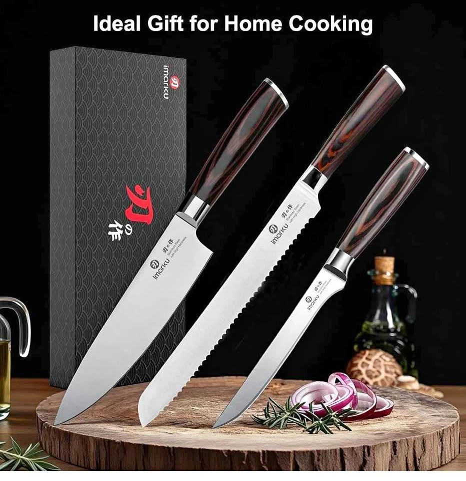 3-Piece Kitchen Knife Set