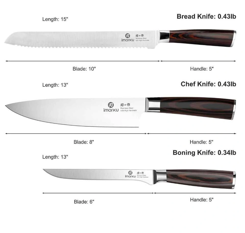3-Piece Kitchen Knife Set - photo 2