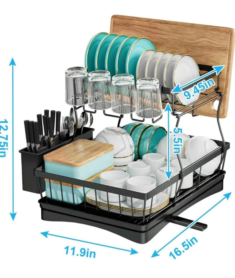 2-Tier Dish Drying Rack - photo 2