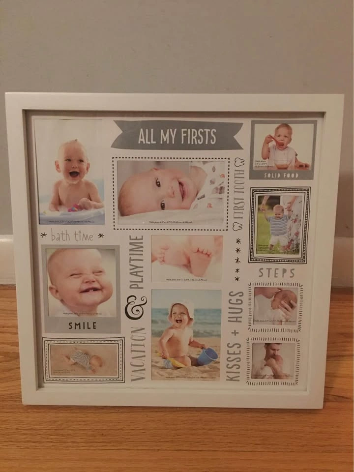 All My Firsts Frame 12.5”x12.5” / Baby Infant NEW