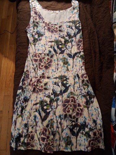 Herou Women's Floral Scoop Neck Sleeveless Fit & Flare Knee Dres - photo 2