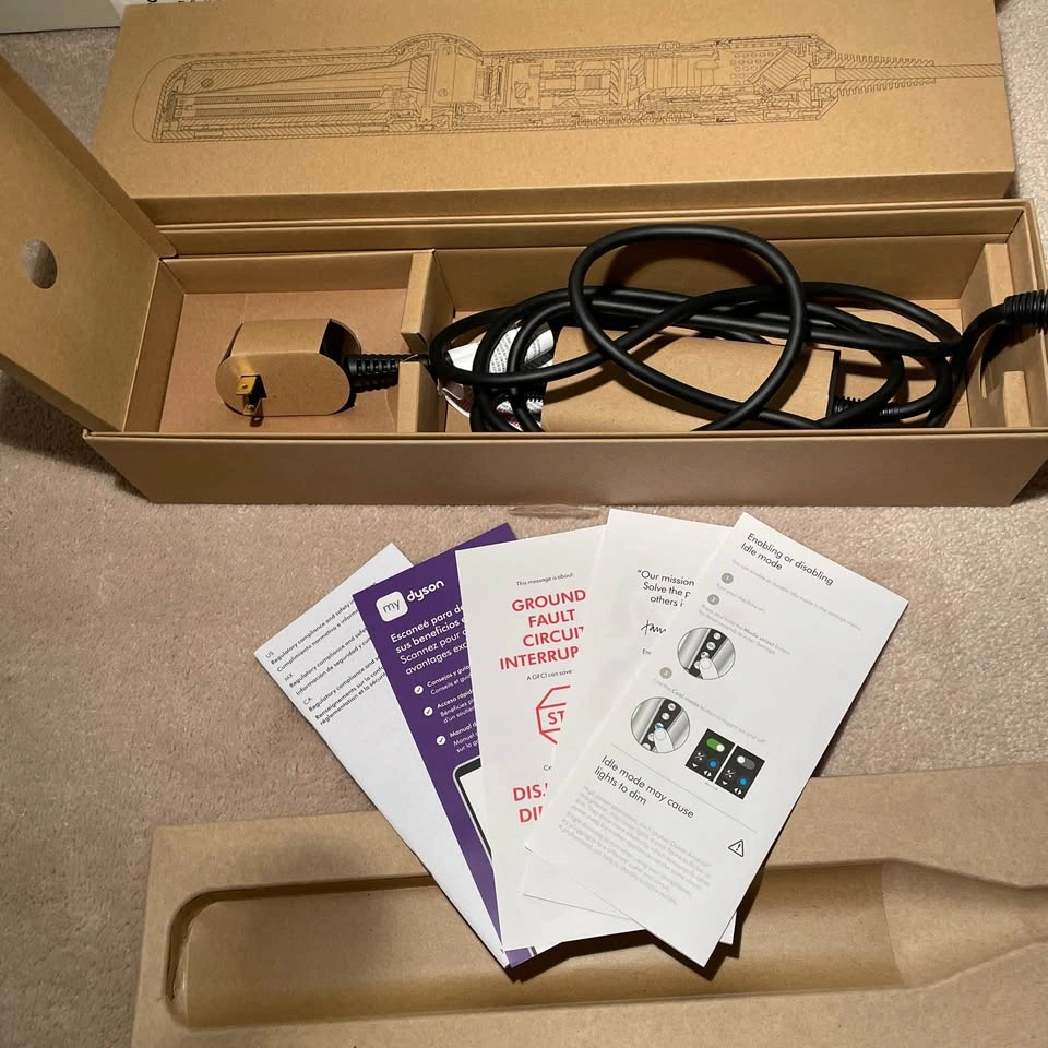 WARRANTY!! Dyson Airstrait™ straightener (Ceramic Pink/Rose Gold - photo 4
