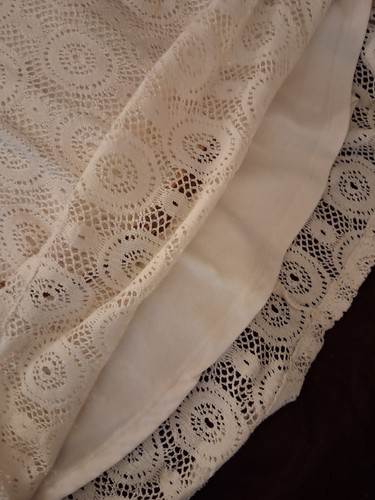Sonoma Women's Ivory Lace V-Neck Cap Sleeve Dress Size M - photo 4