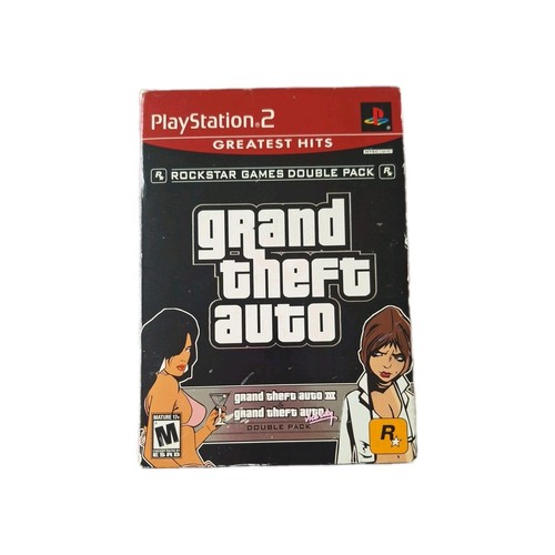 Grand Theft Auto III and Vice City Double Pack - PS2