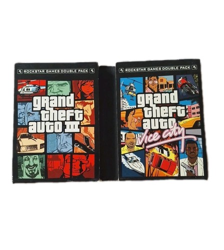 Grand Theft Auto III and Vice City Double Pack - PS2 - photo 2