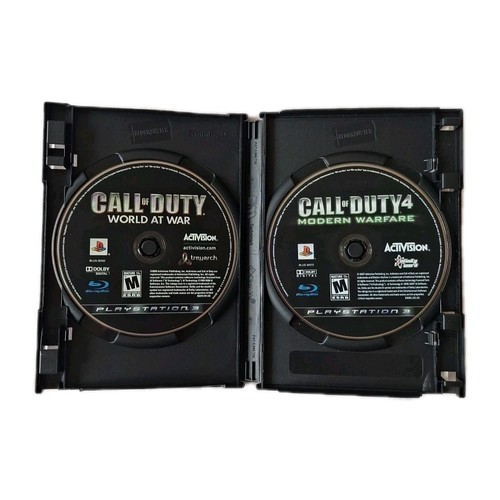 CALL OF DUTY WORLD AT WAR & C.O.D 4 MODERN WARFARE DISCS ONLY - photo 3