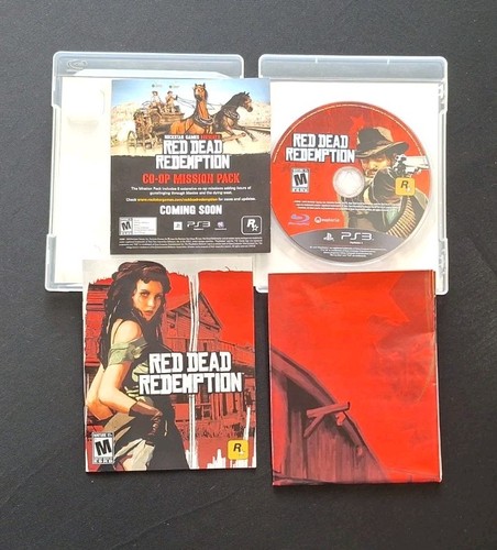 RED DEAD REDEMPTION - Sony PlayStation 3 USED GAME PS3 - photo 2