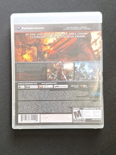 GOD OF WAR 3 - Sony PlayStation 3 PS3 USED GAME - photo 3