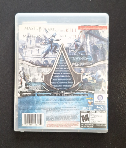 ASSASSIN'S CREED - Sony PlayStation 3-PS3 USED GAME - photo 3