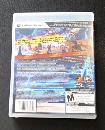 Brütal Legend - Sony PlayStation 3 PS3 - Good Condition - photo 3
