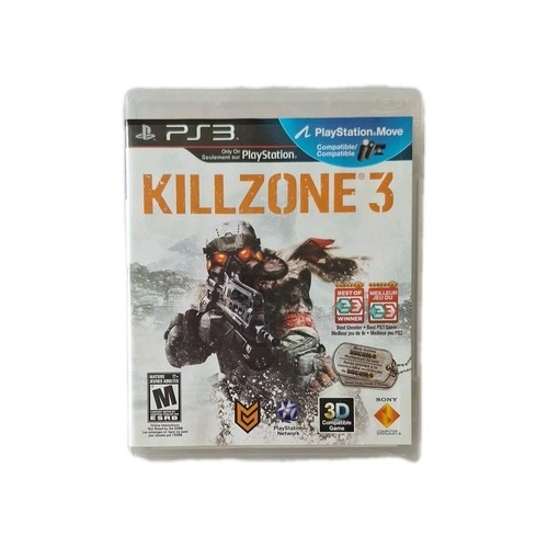 Killzone 3 - PS3 Game - Bilingual Manual