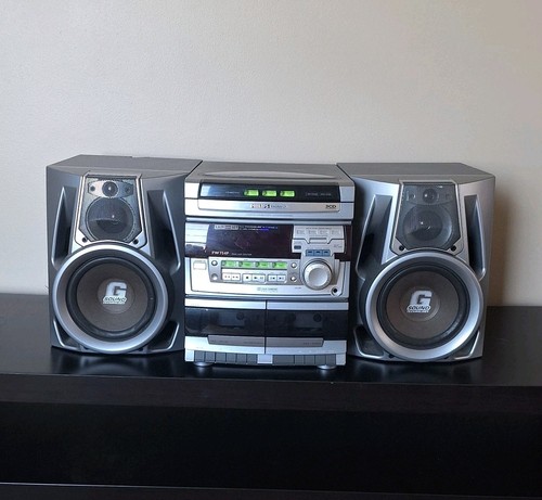 PHILIPS STEREO SYSTEM MODEL FW754P/37 120V 60Hz 70W USED