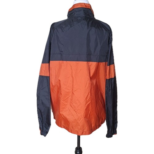 WEATHERPACK BY WEATHERPROOF VINTAGE ORANGE BLACK WINDBREAKER SIZ - photo 3