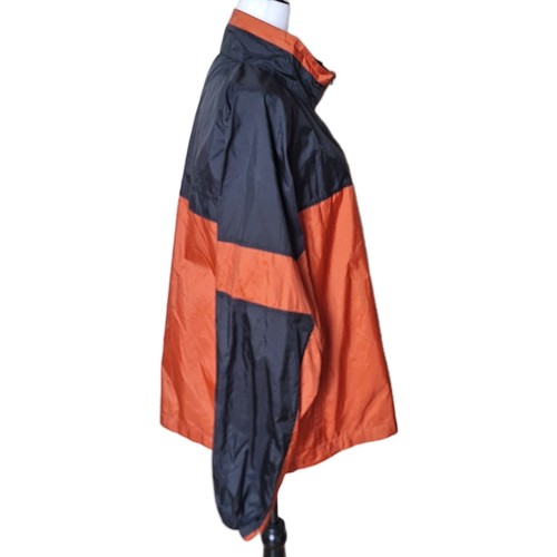 WEATHERPACK BY WEATHERPROOF VINTAGE ORANGE BLACK WINDBREAKER SIZ - photo 4