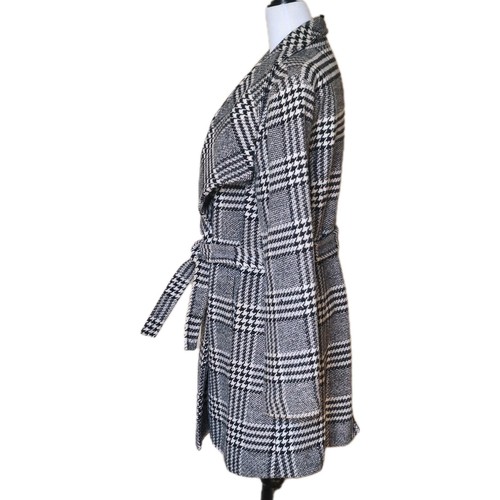 GUESS Houndstooth Check Peacoat Black & White Size Large - photo 5
