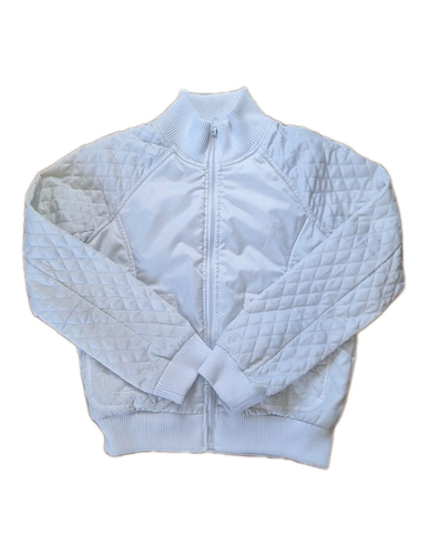 SIBLINGS WHITE PUFFY SPRING JACKET SIZE XL