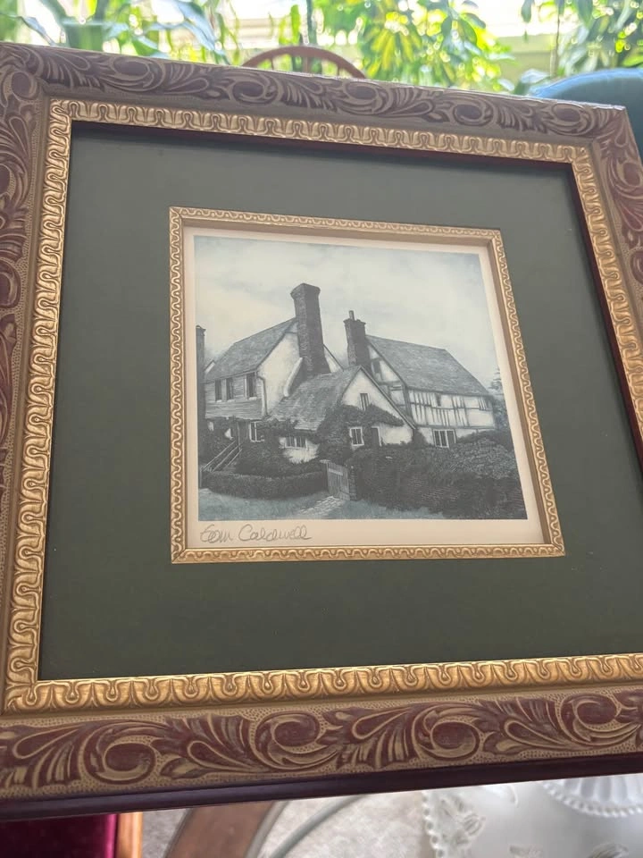 Tom Caldwell Framed Cottage Print - photo 2