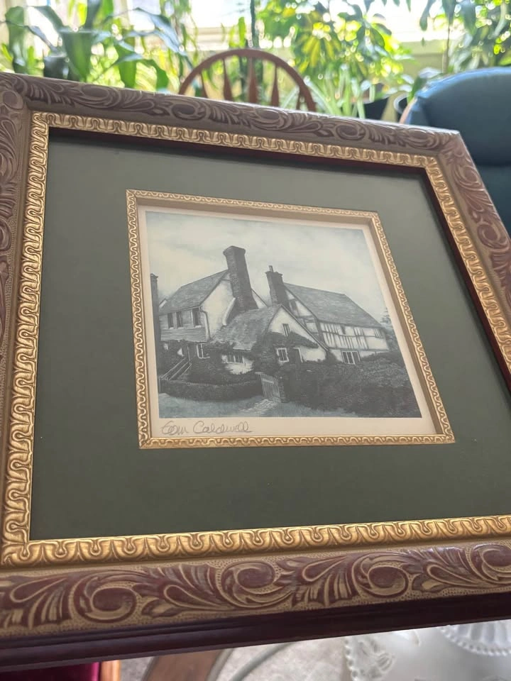 Tom Caldwell Framed Cottage Print - photo 3