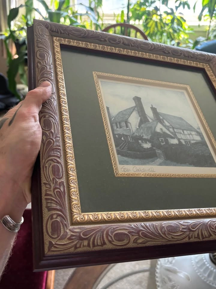 Tom Caldwell Framed Cottage Print - photo 4