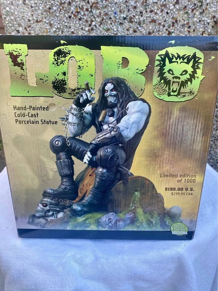 LOBO DC Action Figure Statue Limited Edition #0692/1000