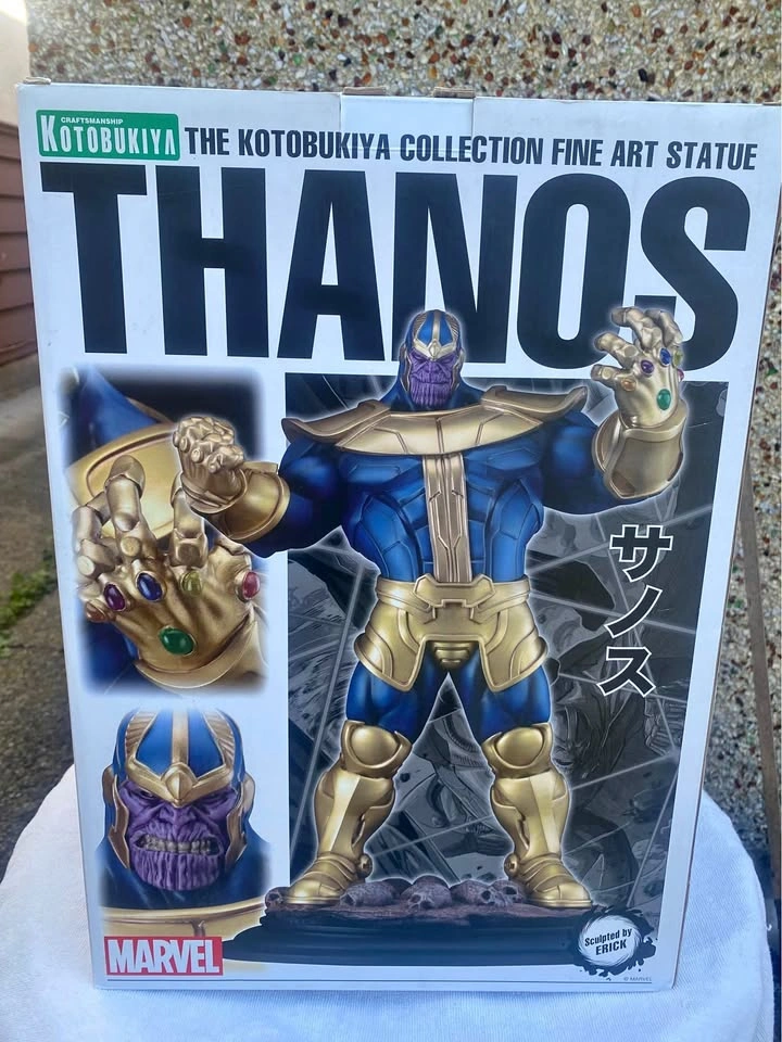 Super powers X Men Marvel DC Thanos statue figure KOTOBUKIYA