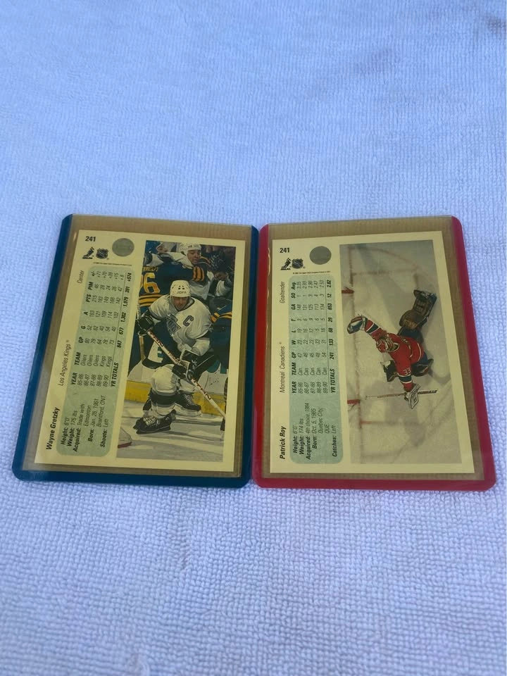 UPPER DECK promos Gretzky Roy hockey cards Mint 1990 s - photo 3