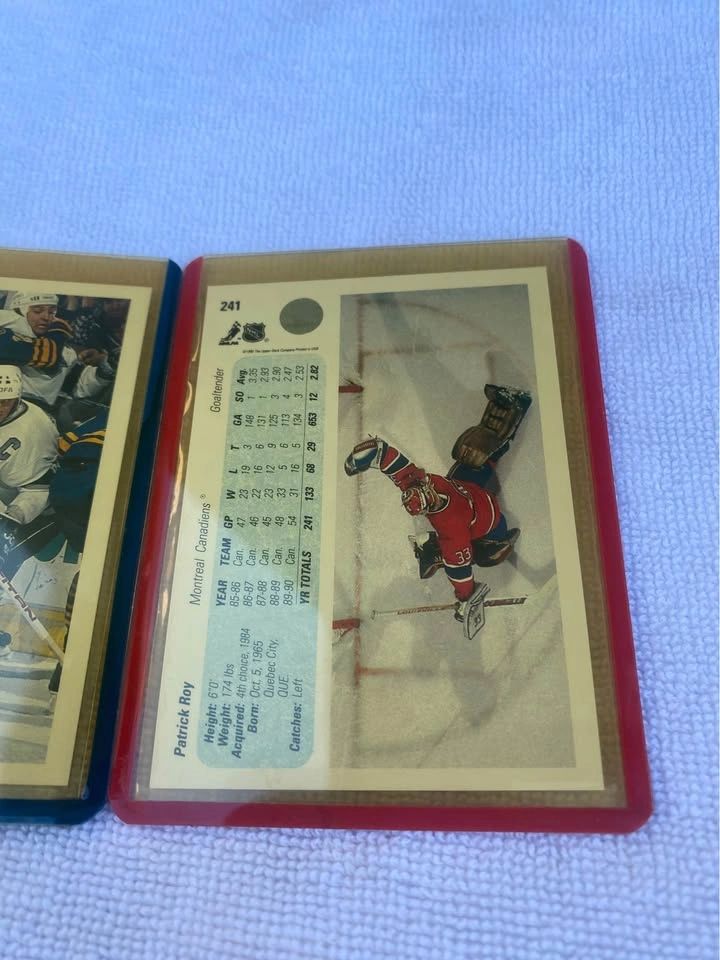 UPPER DECK promos Gretzky Roy hockey cards Mint 1990 s - photo 5