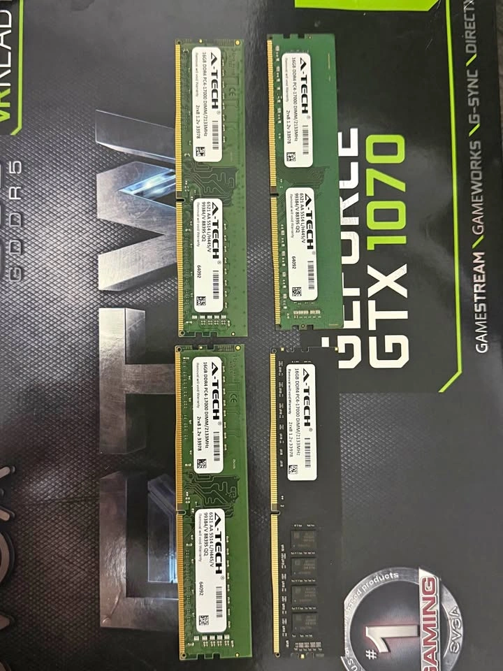 64 GB DDR4 RAM