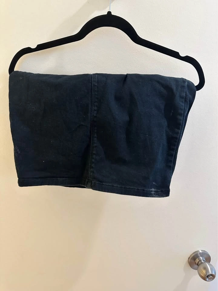Black mini skirt - photo 3