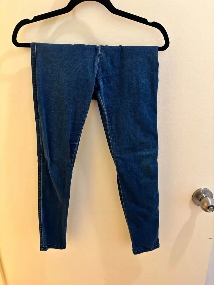 Blue women jeggings - photo 3